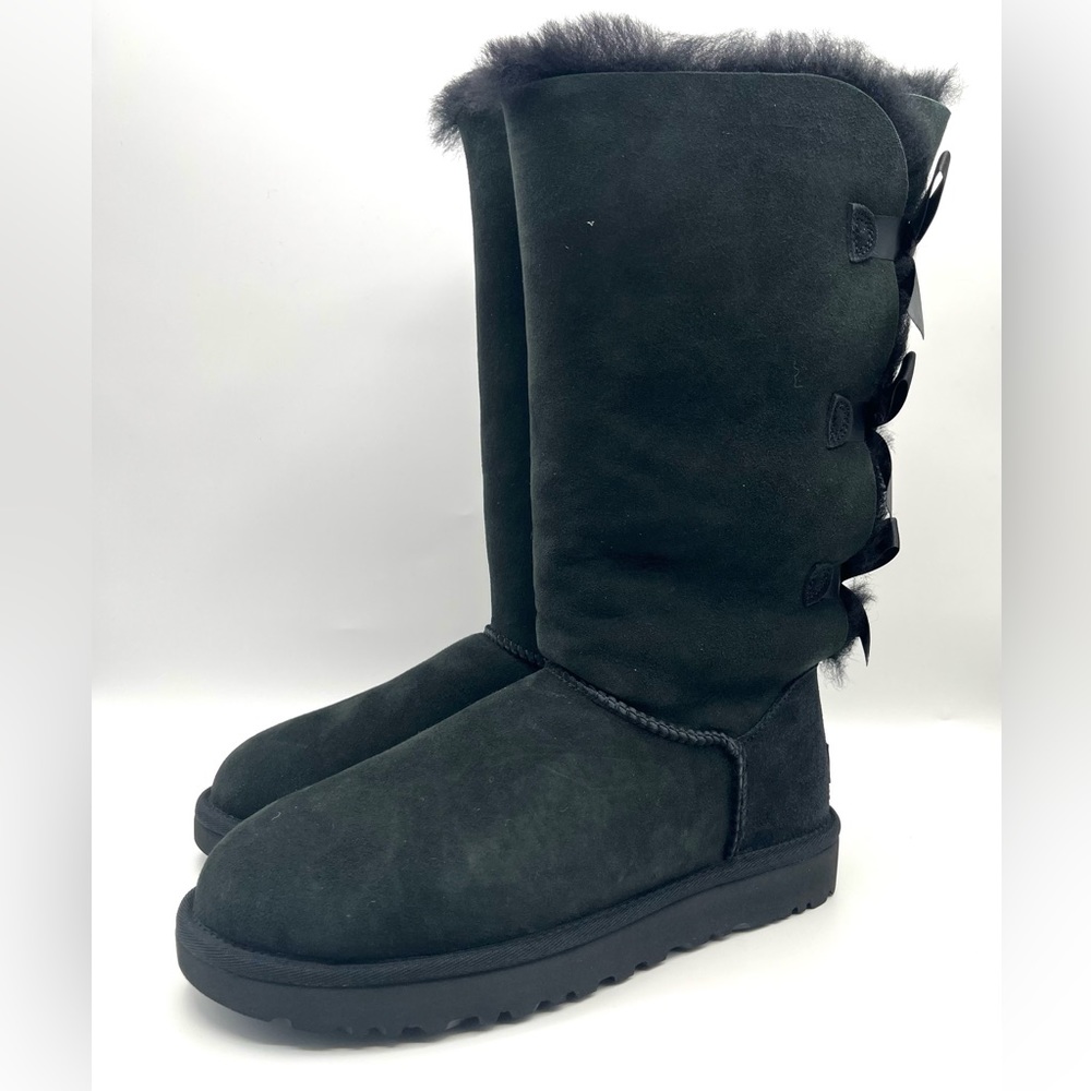 UGG BAILEY BOW TALL II Sheepskin Boots - Picture 5 of 13